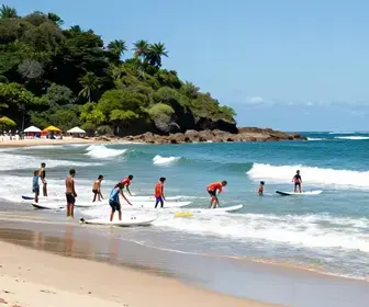 Aprenda a Surfar em Jacaraípe: Escolas de Surfe na Praia da Serra