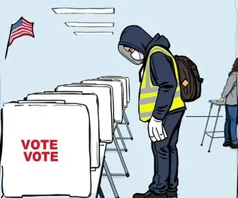 limpeza nos locais de votação